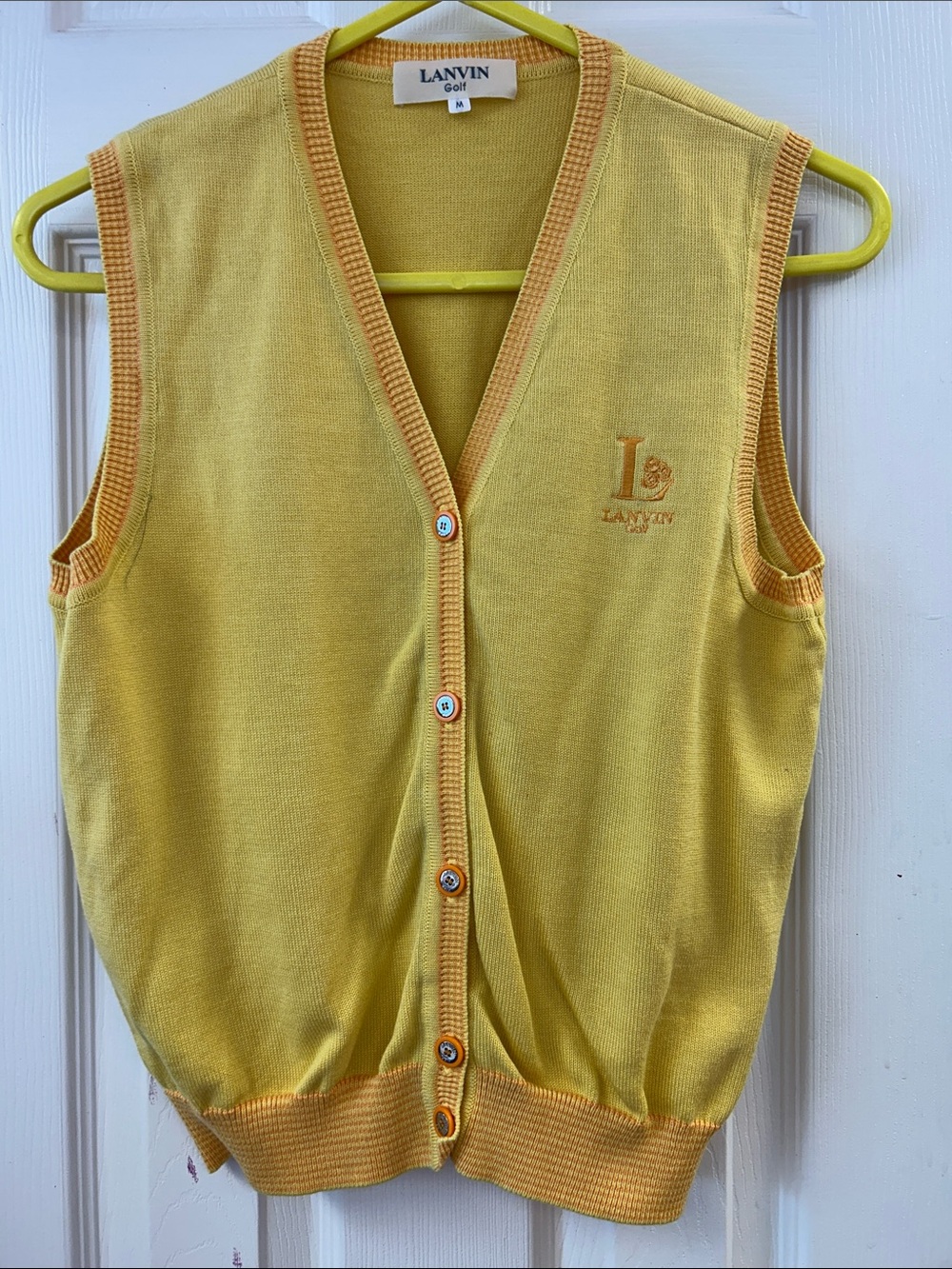 Vintage Lanvin golf vest